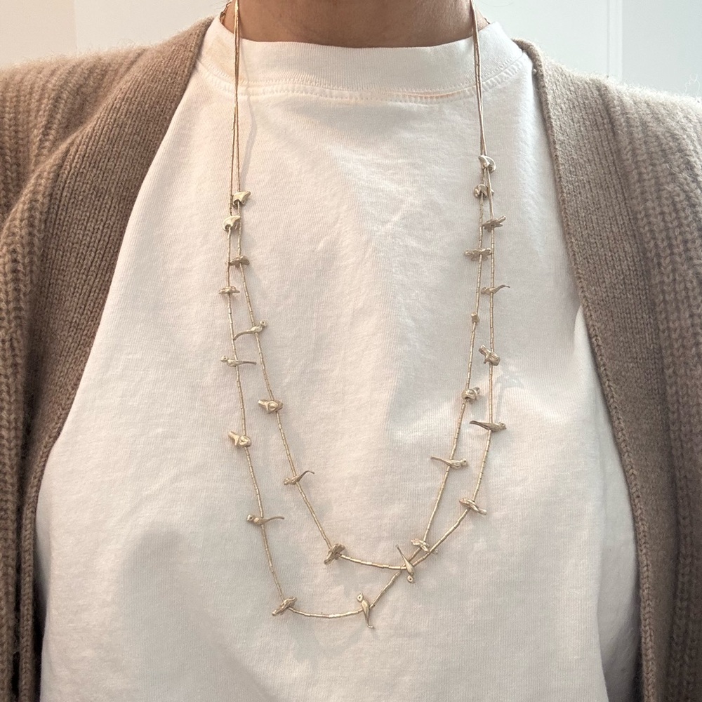 Silver Wildlife Necklace